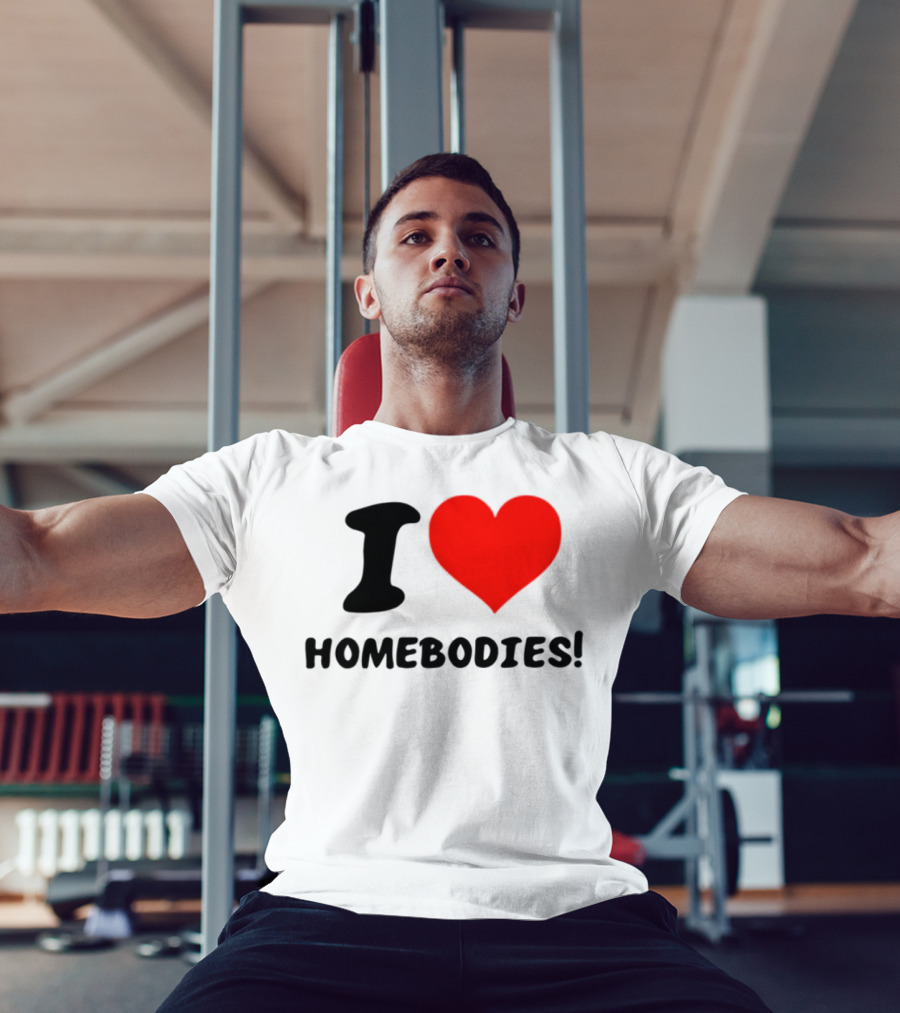 Slidesnvibes I Love Homebodies Cozy Vibes T-Shirt