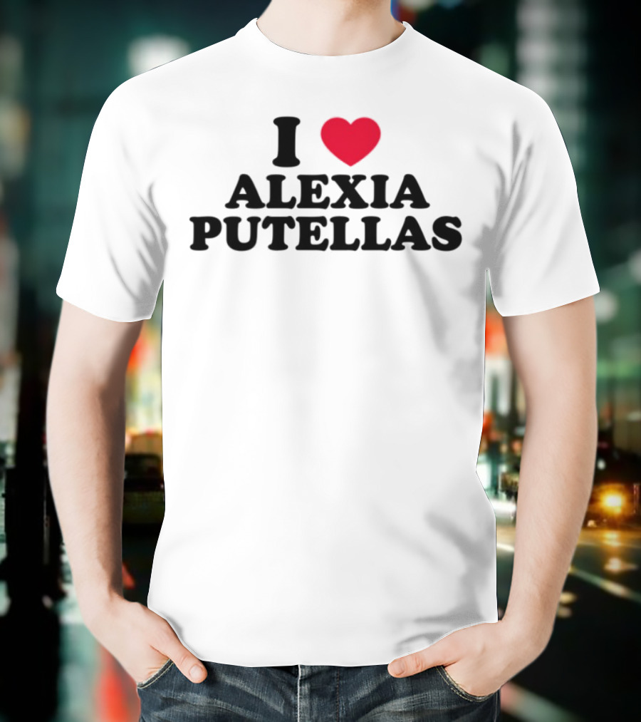 I Love Alexia Putellas Femenisolo Fan Merchandise T-Shirt