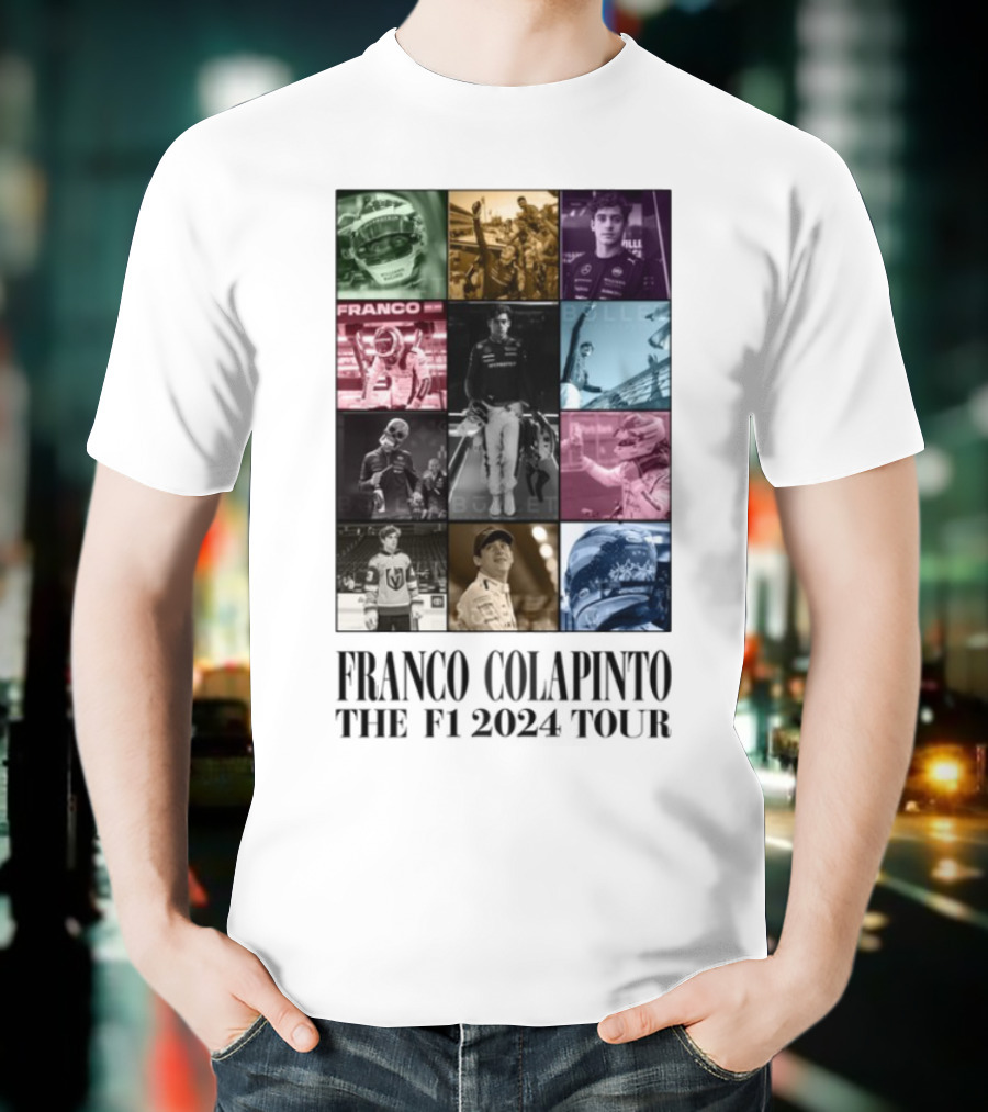 Franco Colapinto Bullet Racing F1 2024 Tour T-Shirt
