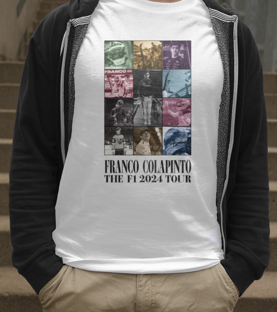 Franco Colapinto Bullet Racing F1 2024 Tour T-Shirt