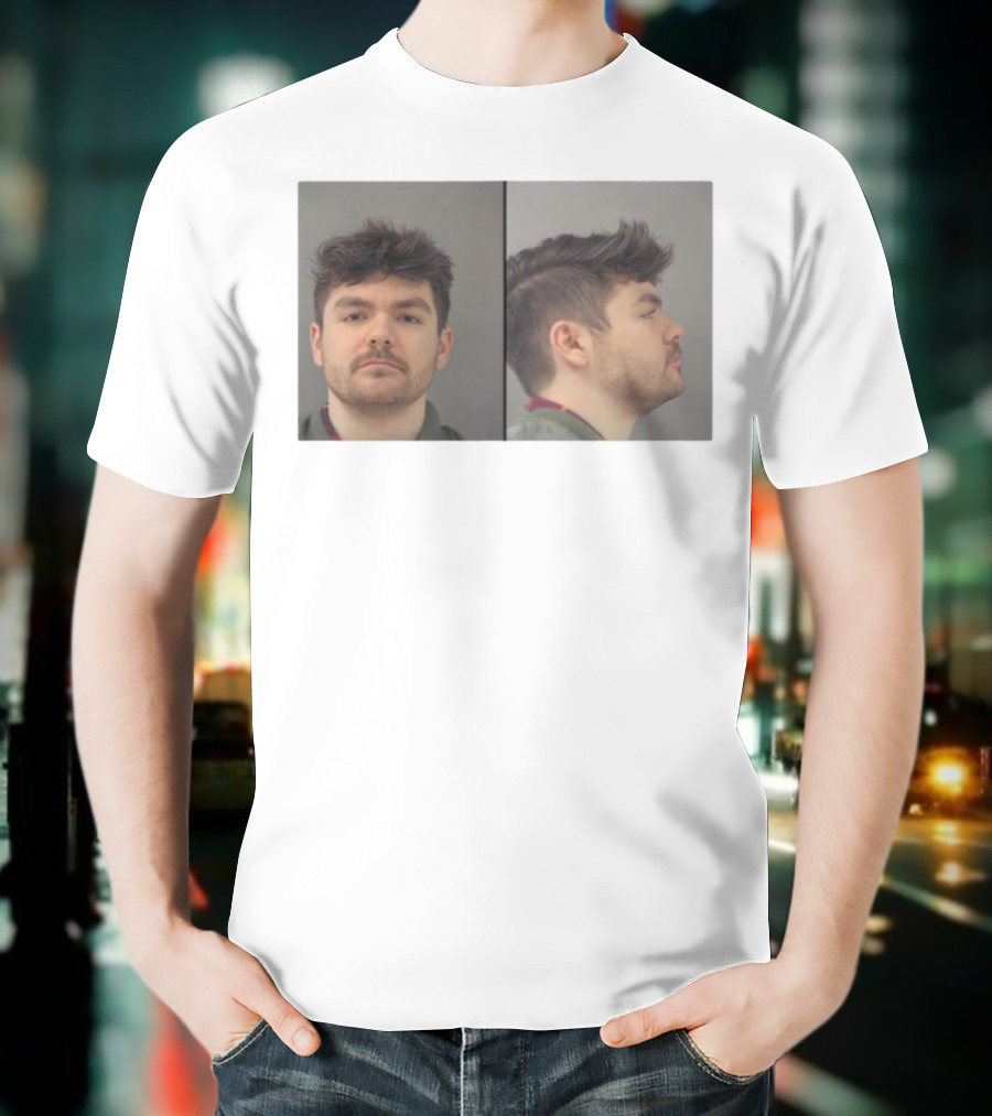 Nick Fuentes Shot Controversial Public Figure Arrest Image T-Shirt
