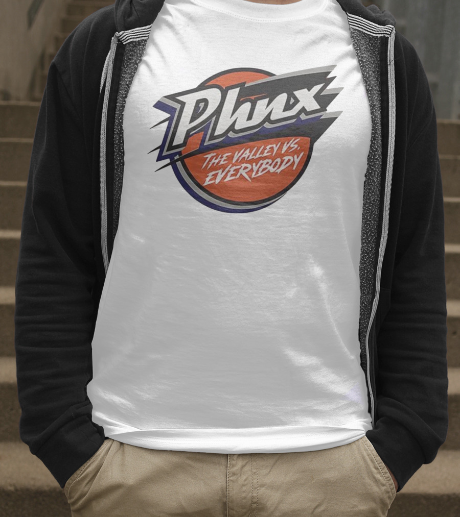 Phnx The Valley Vs Everybody Phoenix Mercury Basketball Tee T-Shirt