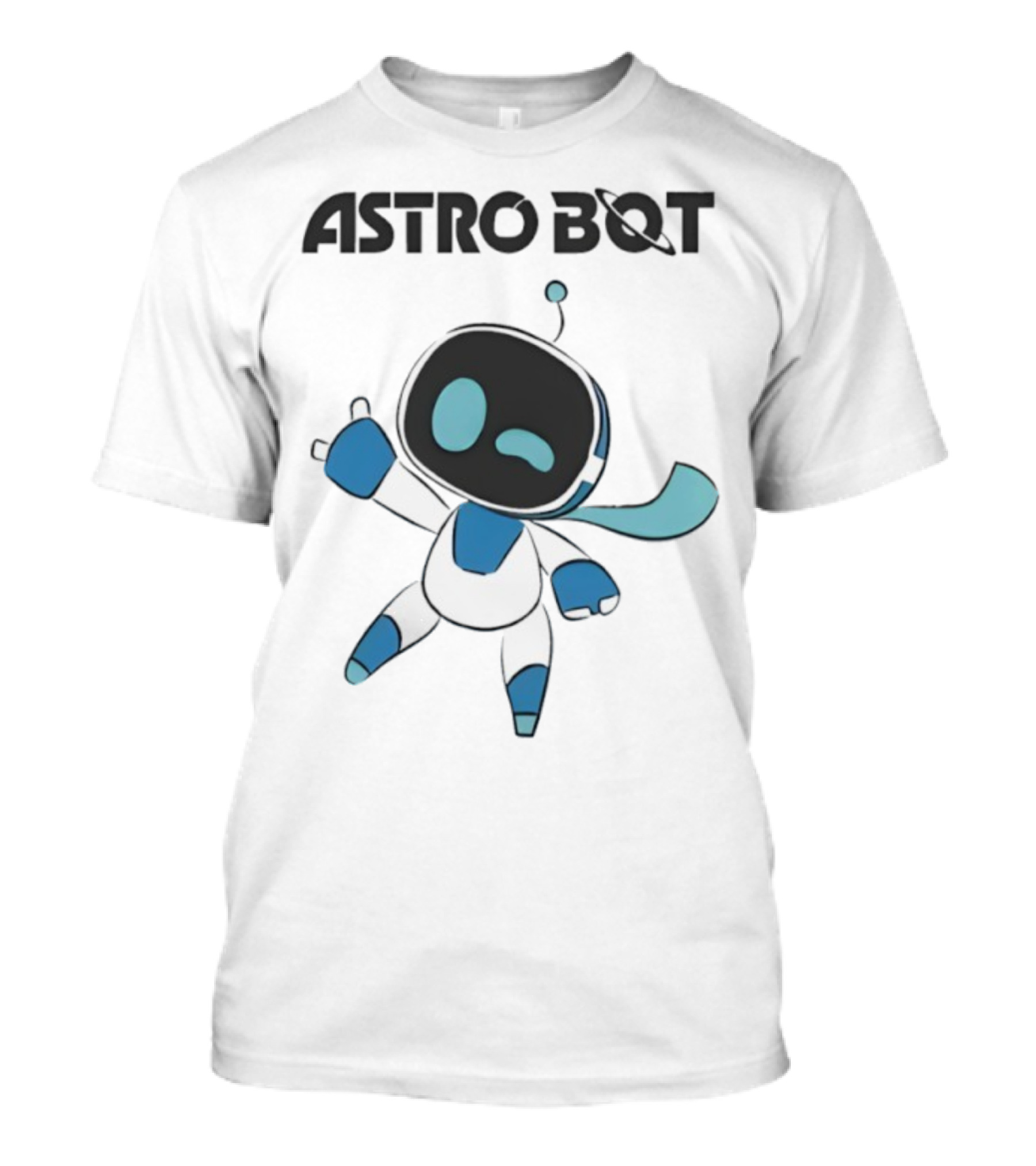 Astro Bot Robot Cartoon Character 2025 T-Shirt