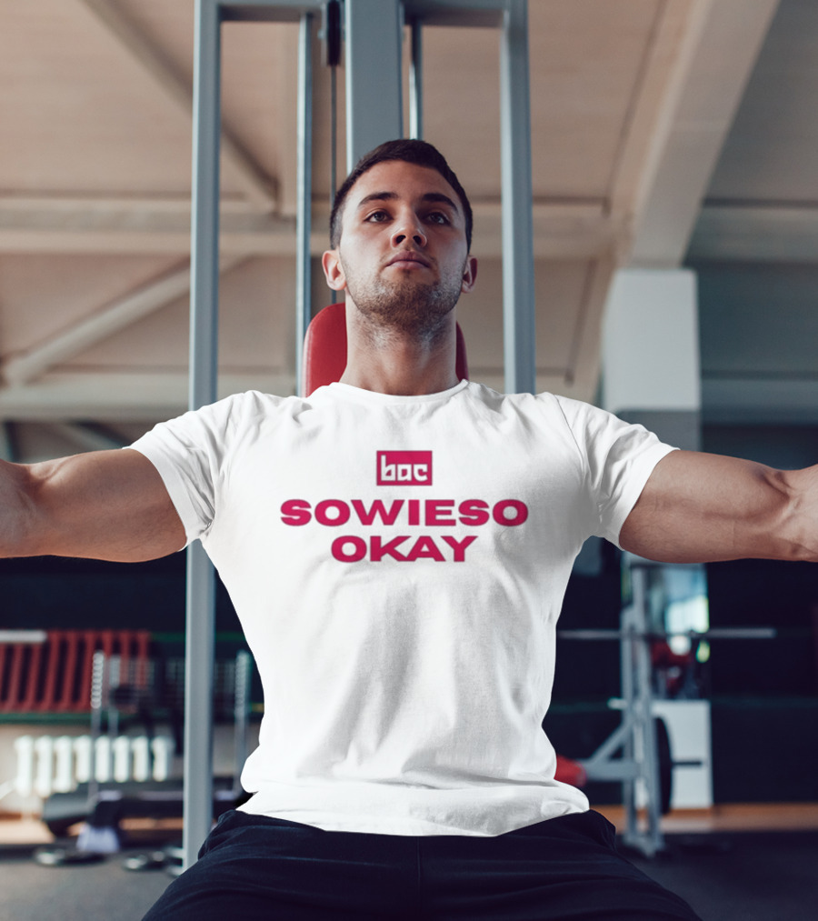 Bac Sowieso Okay Bold Red T-Shirt
