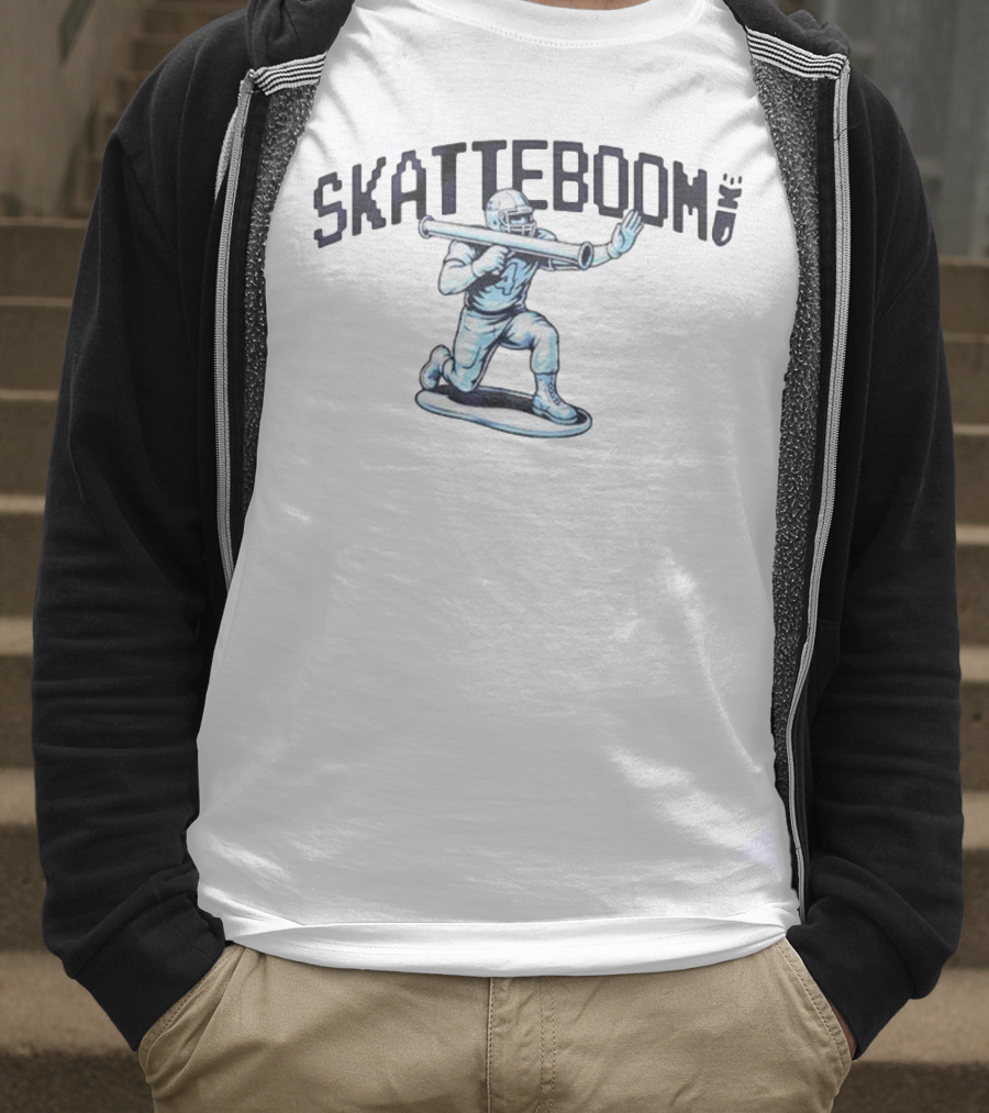 Skatteboom Toy Soldier Football Player Bazooka T-Shirt