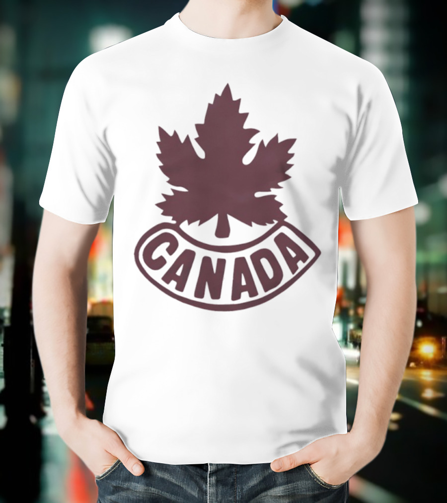 Canada Maple Leaf Badge T-Shirt