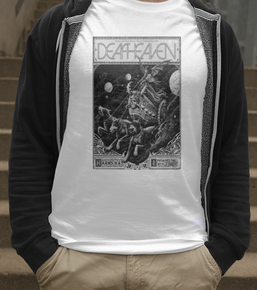 Deafheaven Manchester Music Hall Lexington KY Harms Way Promised The World 10.12.25 T-Shirt