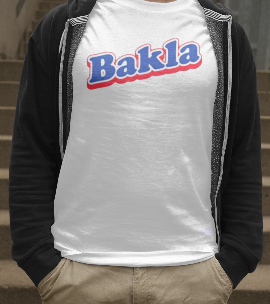 Bakla Bold Blue And Red T-Shirt