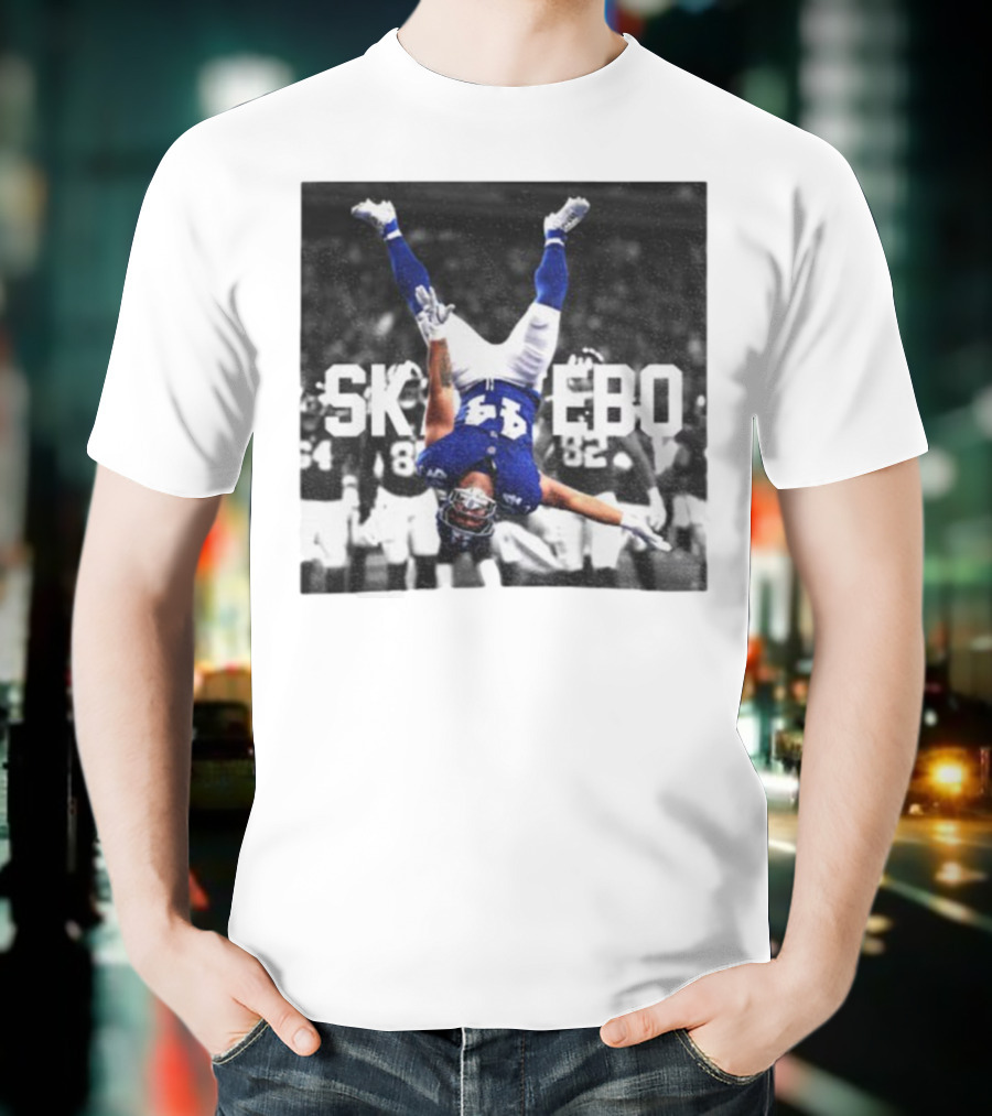 Cam Skattebo Backflip New York Giants NFL Football 2025 T-Shirt