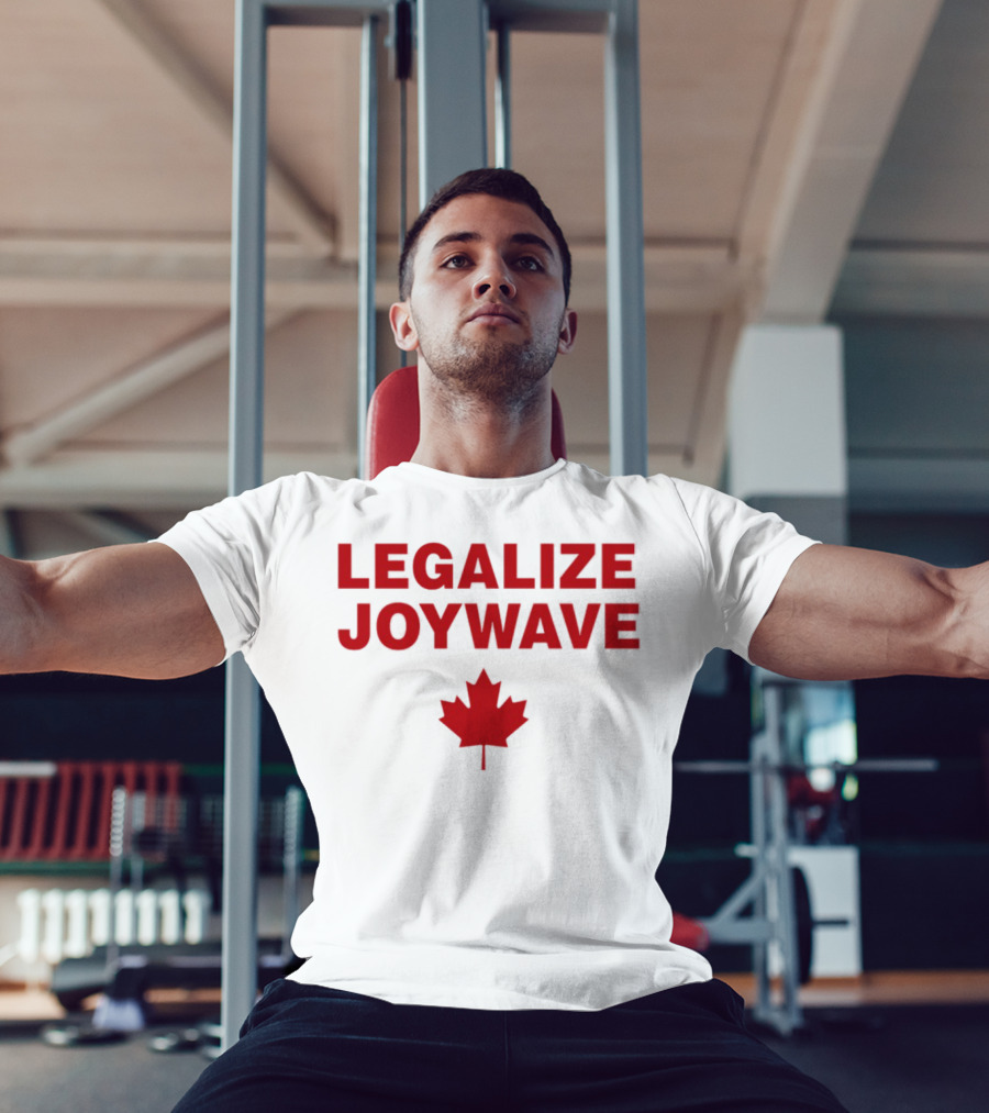 Legalize Joywave Maple Leaf Icon Canada Theme T-Shirt