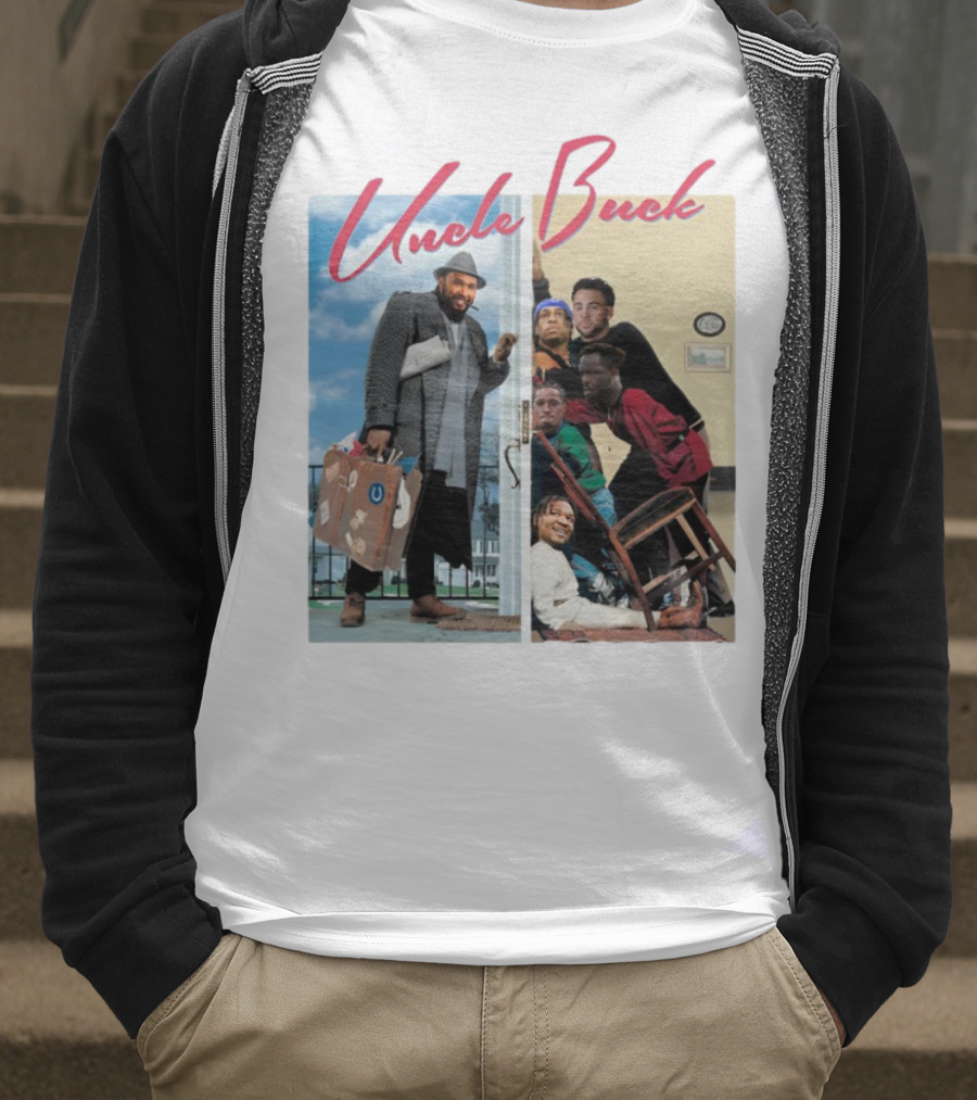Uncle Buck Michael Pittman Jr Colts Football Players Comedy Parody T-Shirt