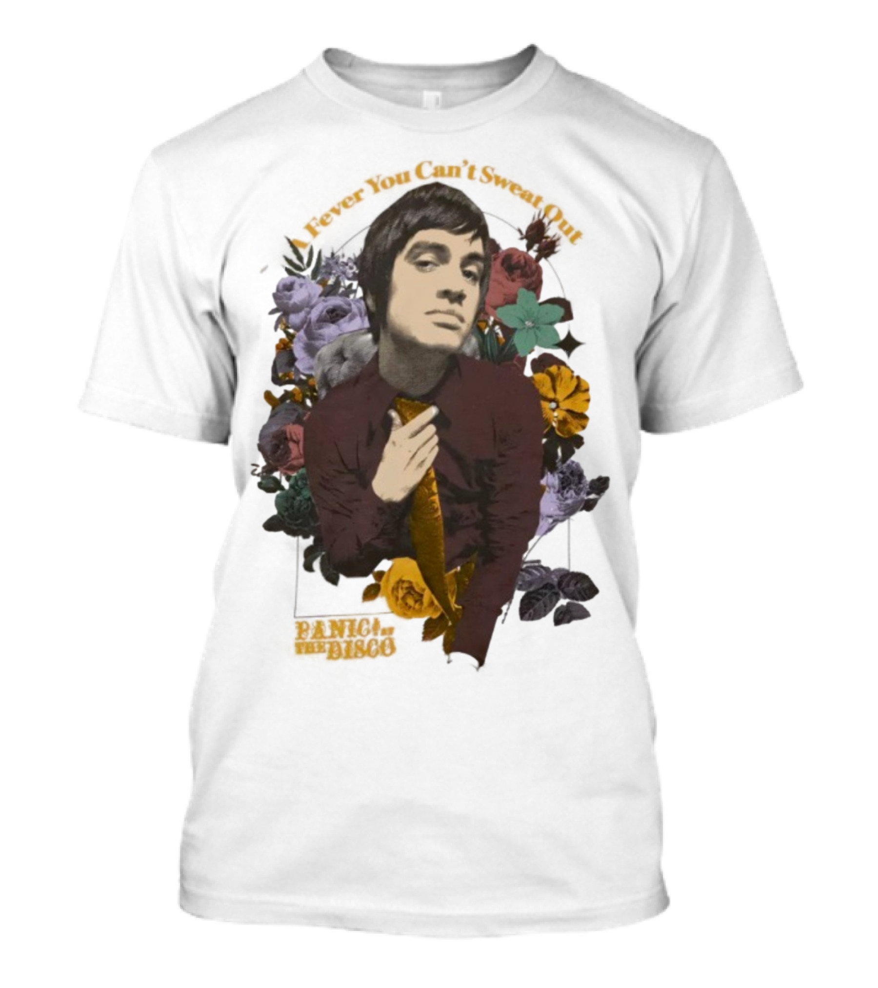 Panic The Disco A Fever You Can’t Sweat Out Floral Band Merch T-Shirt