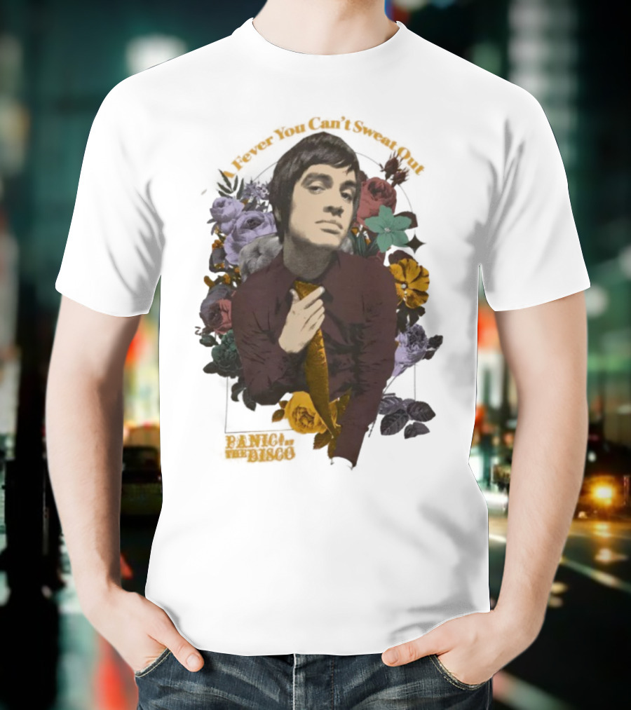 Panic The Disco A Fever You Can’t Sweat Out Floral Band Merch T-Shirt