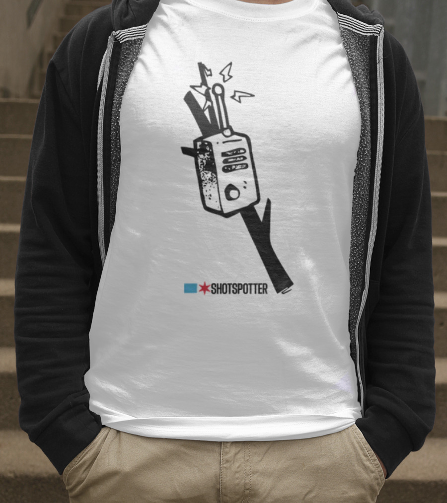 Raymondalopez Walkie-Talkie Shotspotter Image T-Shirt