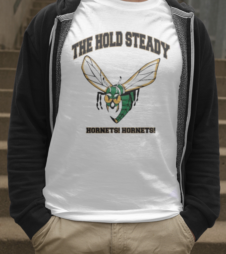 The Hold Steady Hornets Hornets Logo Buzzing Insect Art T-Shirt