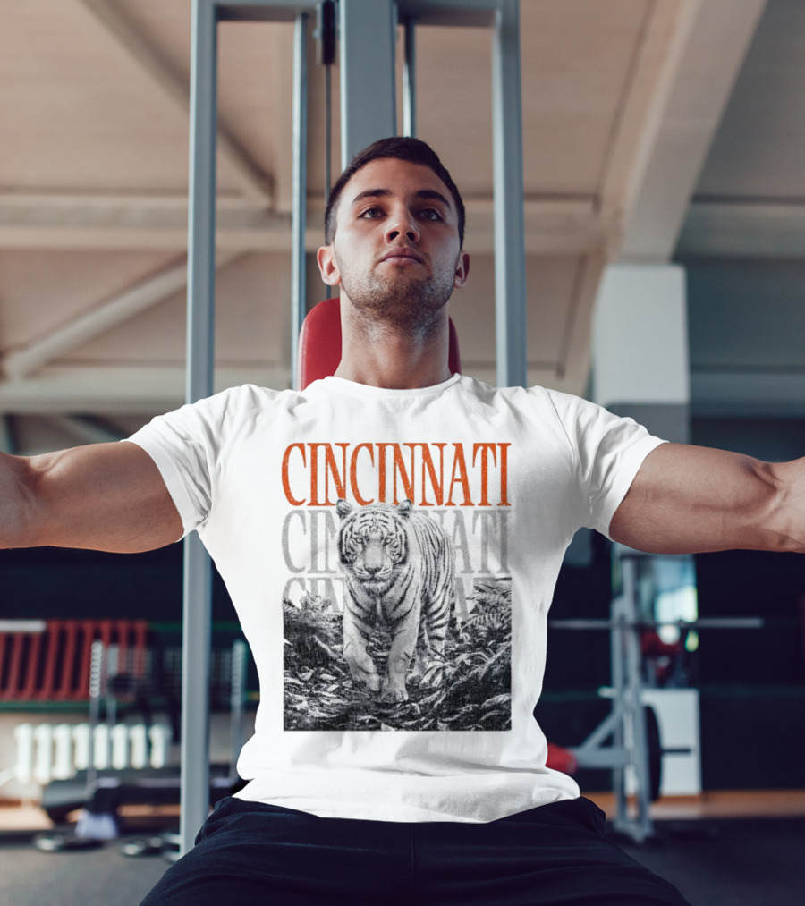 Cincinnati Bengals Tiger Fan Team Spirit T-Shirt