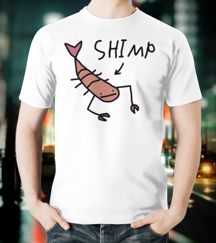 Shimp Cartoon Character Wors S T-Shirt