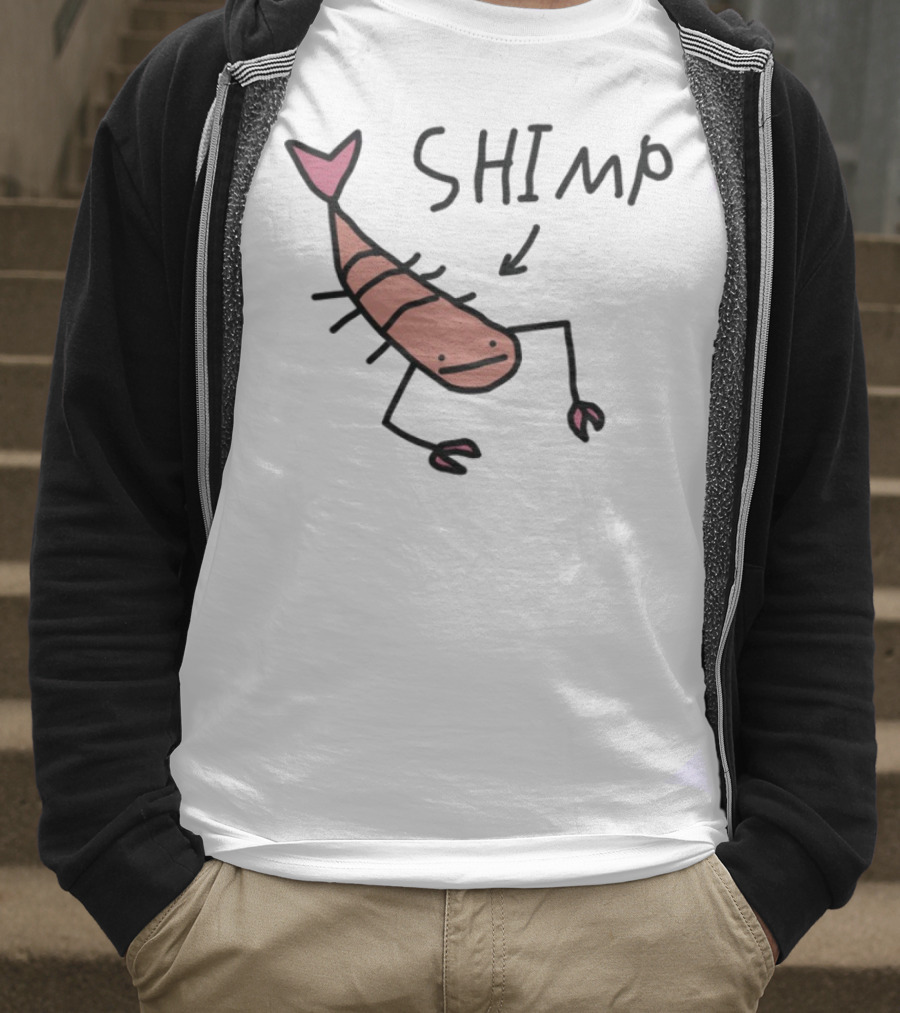 Shimp Cartoon Character Wors S T-Shirt