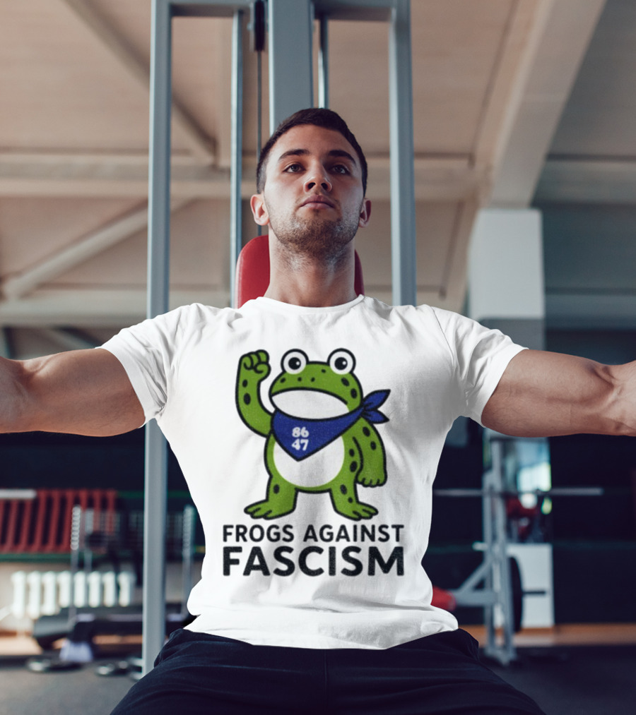 Frogs Against Fascism 86 47 Peaceful Protest Image T-Shirt
