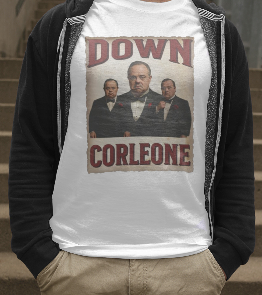 Down Corleone Funny Mafia Parody T-Shirt