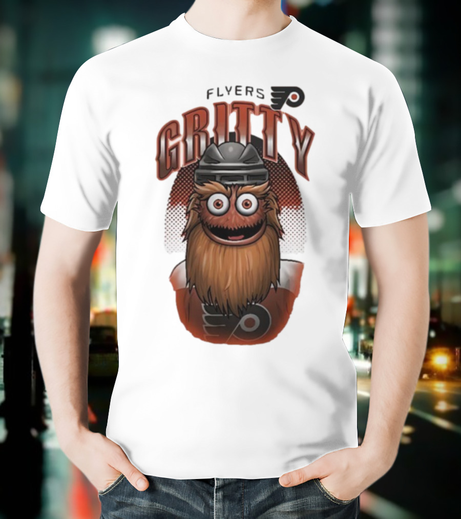 Philadelphia Flyers Gritty Mascot Outer Stuff T-Shirt