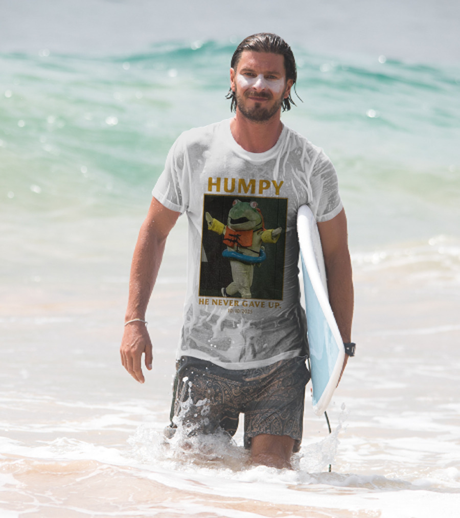 Humpy Salmon He Never Gave Up Seattle Mariners MLB Baseball 10 10 2025 T-Shirt