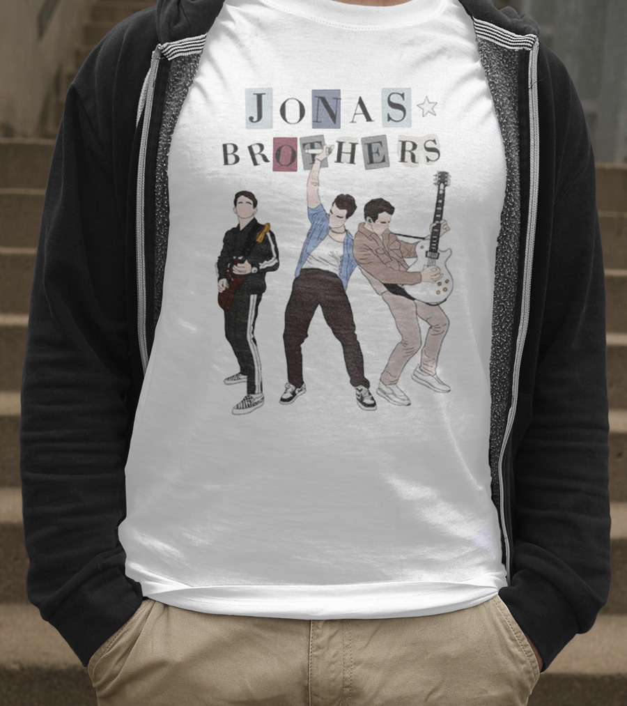 Jonas Brothers 20th Anniversary Tour Era Vintage Style T-Shirt