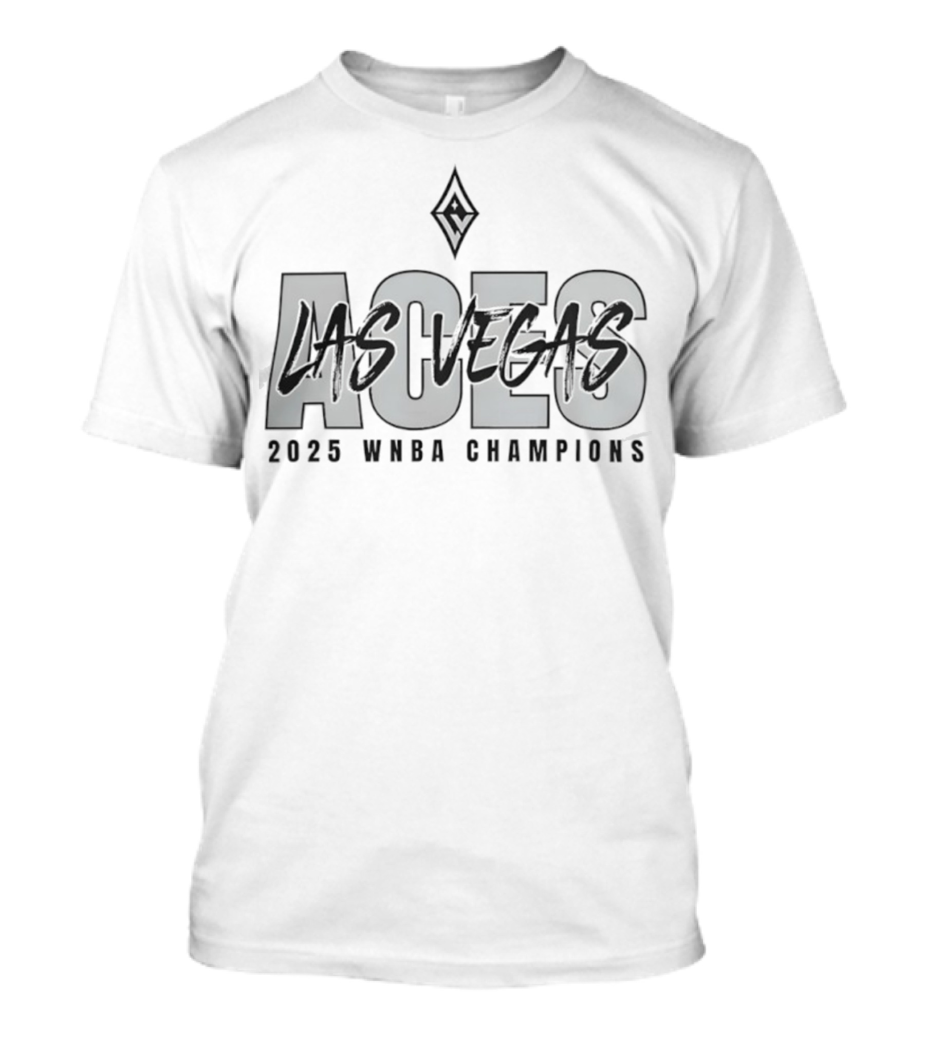 Las Vegas Aces 2025 WNBA Champions Courtside Edition T-Shirt