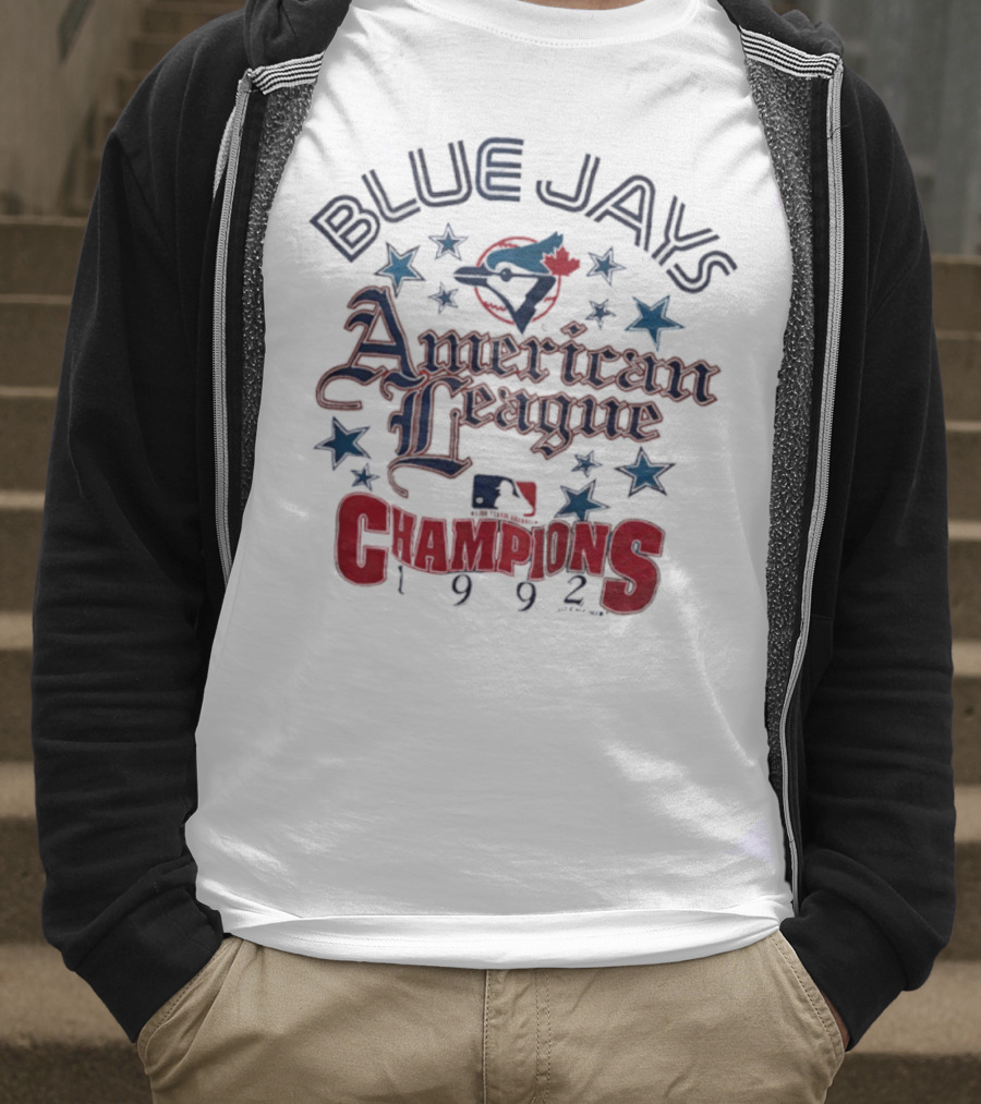 Toronto Blue Jays American League Champions 1992 Victory Celebration T-Shirt