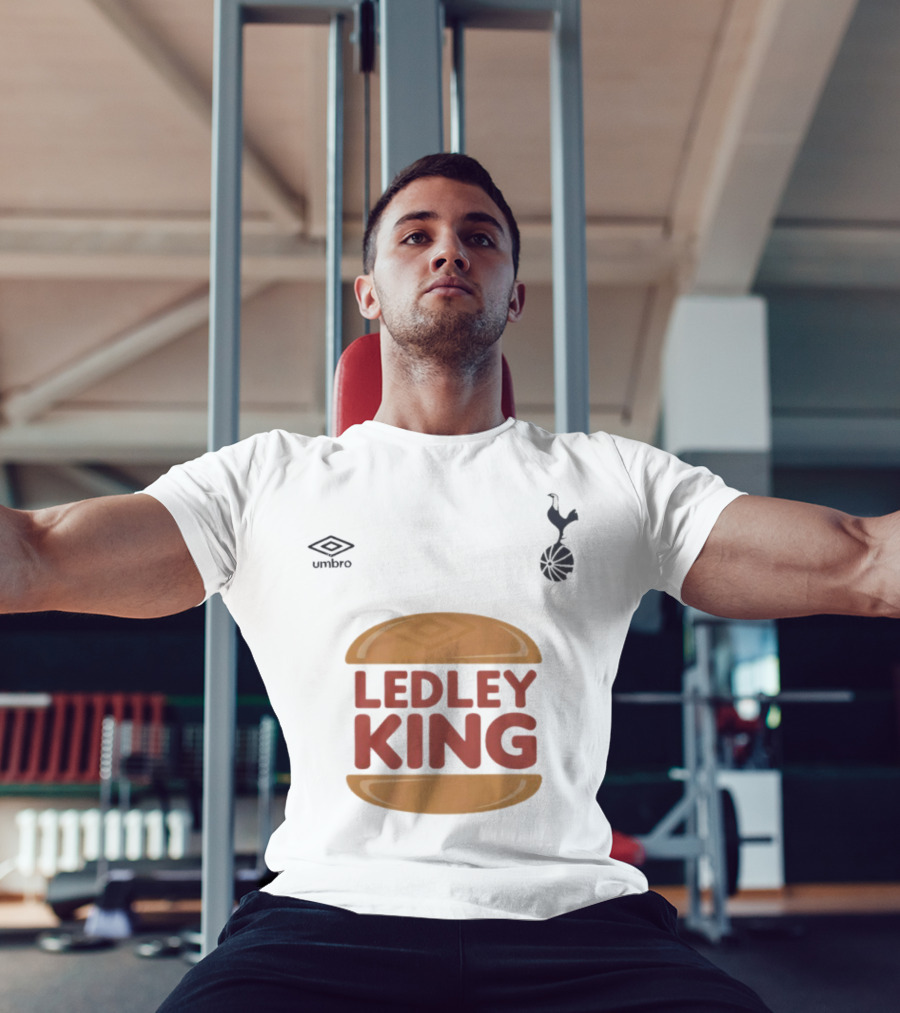 Tottenham Hotspur Umbro Ledley King Burger Logo T-Shirt