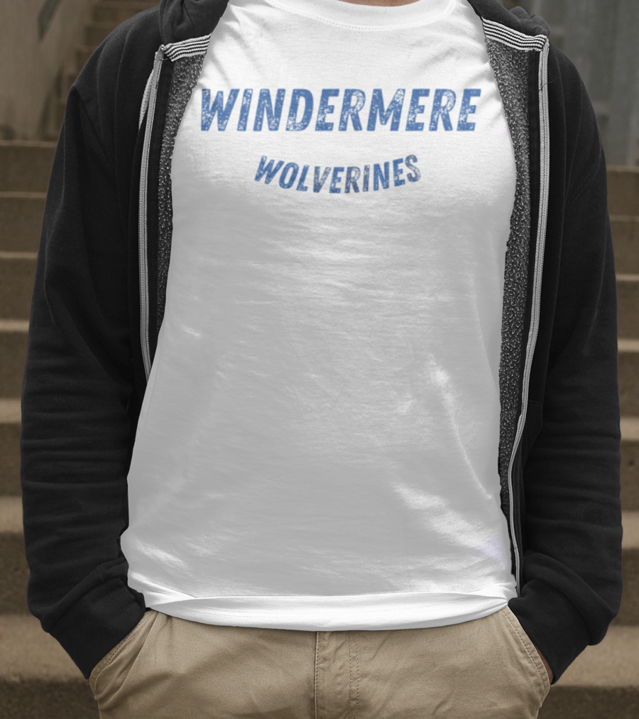 Windermere Wolverines Retro Sports High School T-Shirt
