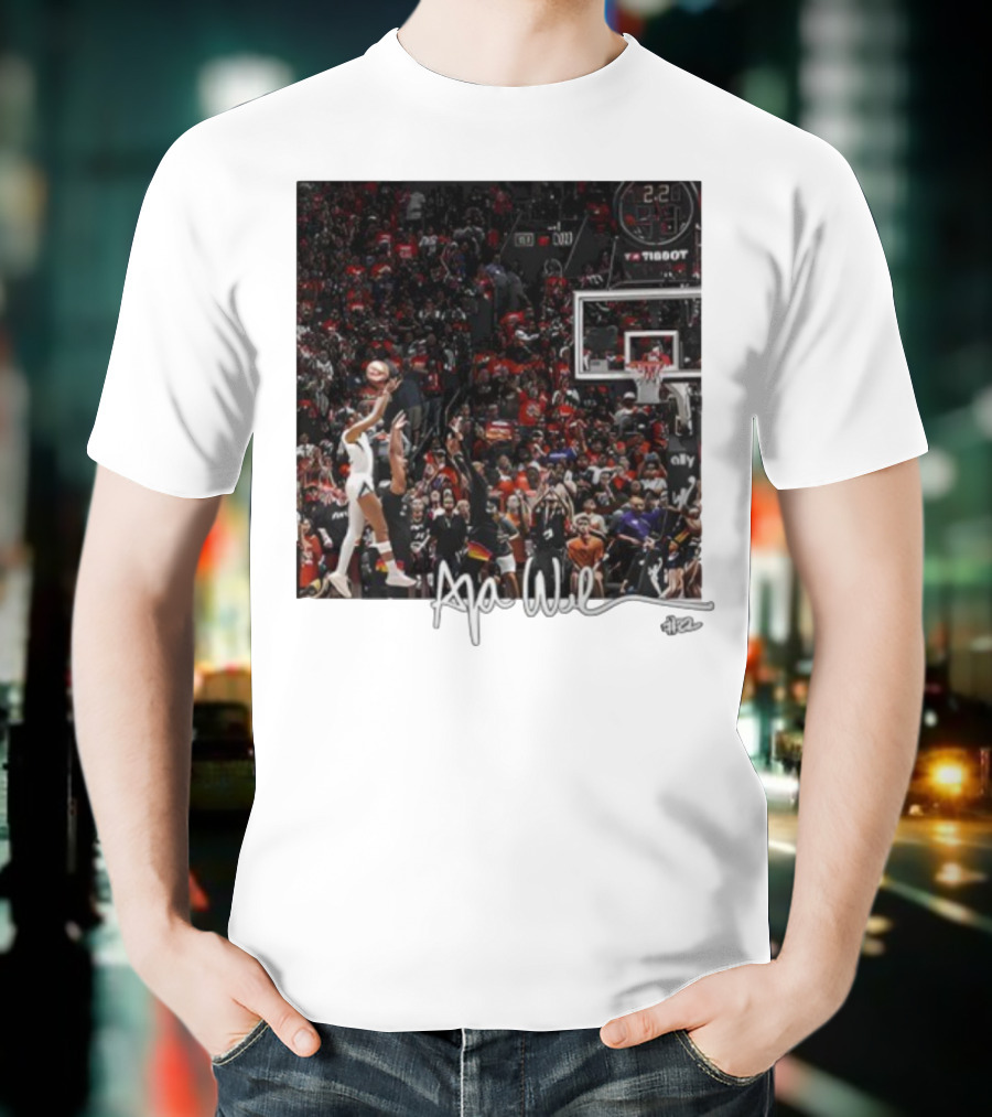 A'ja Wilson Las Vegas Aces Basketball Star Signature Moment T-Shirt