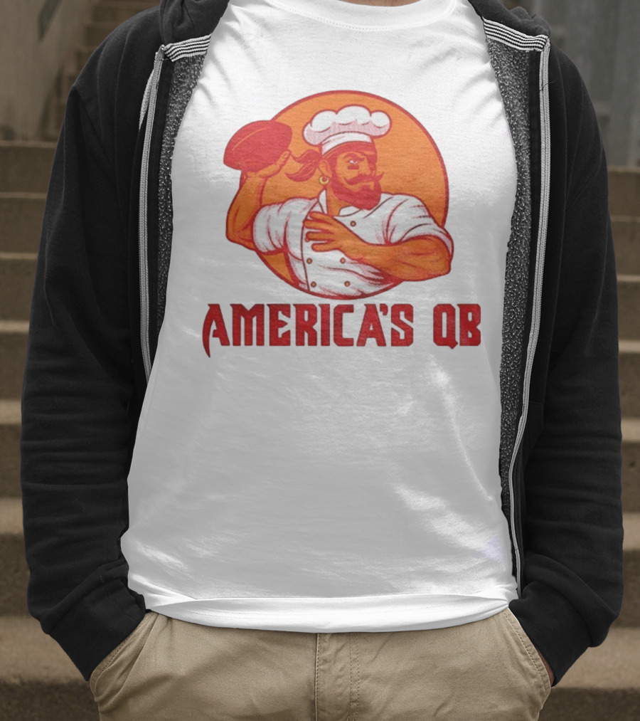 Baker Mayfield America's QB Chef Tampa Bay Buccaneers Football T-Shirt
