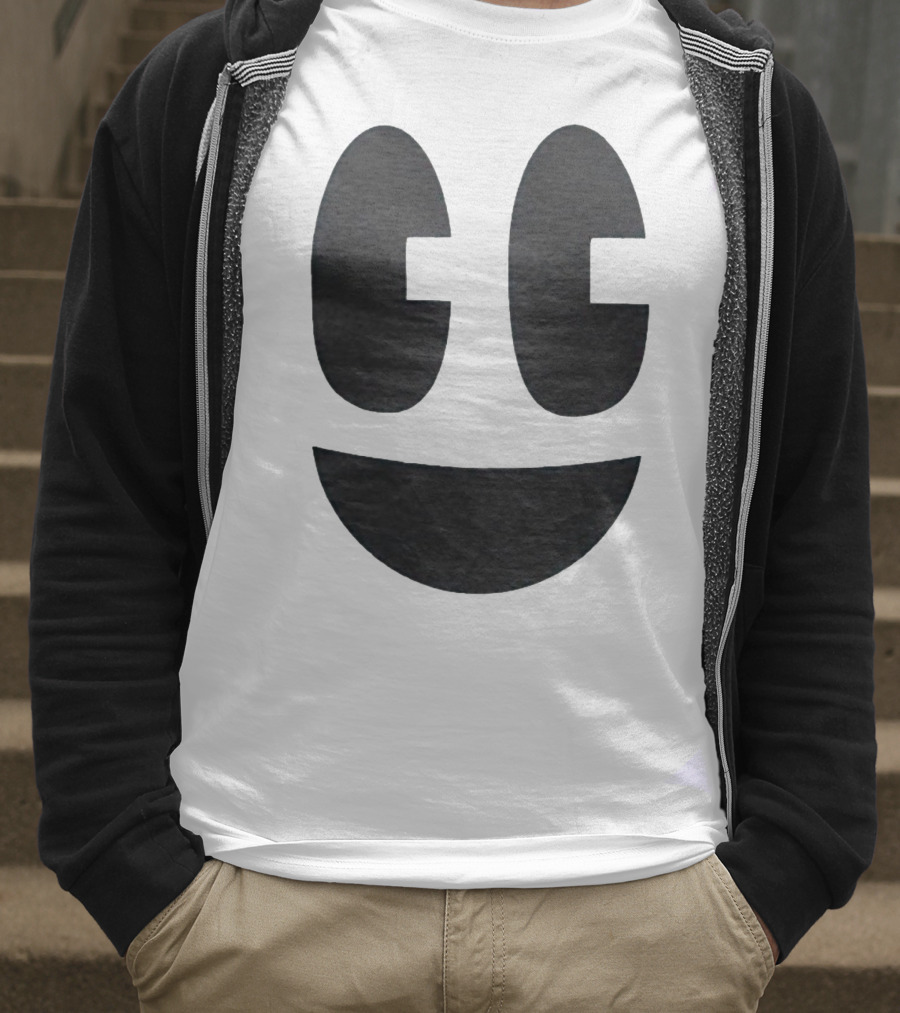 Craftee Happee Smiley Face T-Shirt