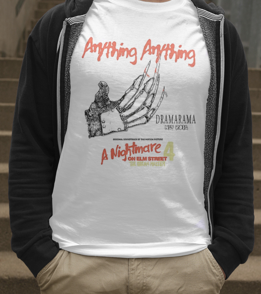 A Nightmare On Elm Street 4 Freddy Krueger Dramarama Anything Anything Halloween T-Shirt