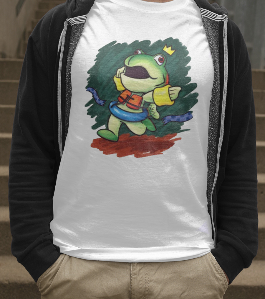 Humpy Salmon Mascot Running Seattle Mariners Mariners Fans Forte T-Shirt