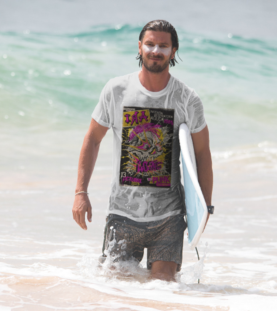 I.R.A. Infexión Respiratoria Aguda Festival Altavoz Octubre 13 2025 Punk Sin Parar Desde 1985 T-Shirt