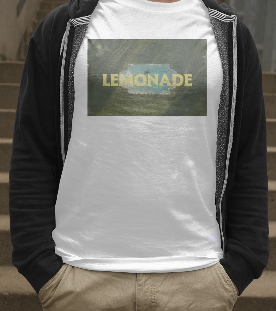 Louis Tomlinson Lemonade Aesthetic Pool Aerial View T-Shirt