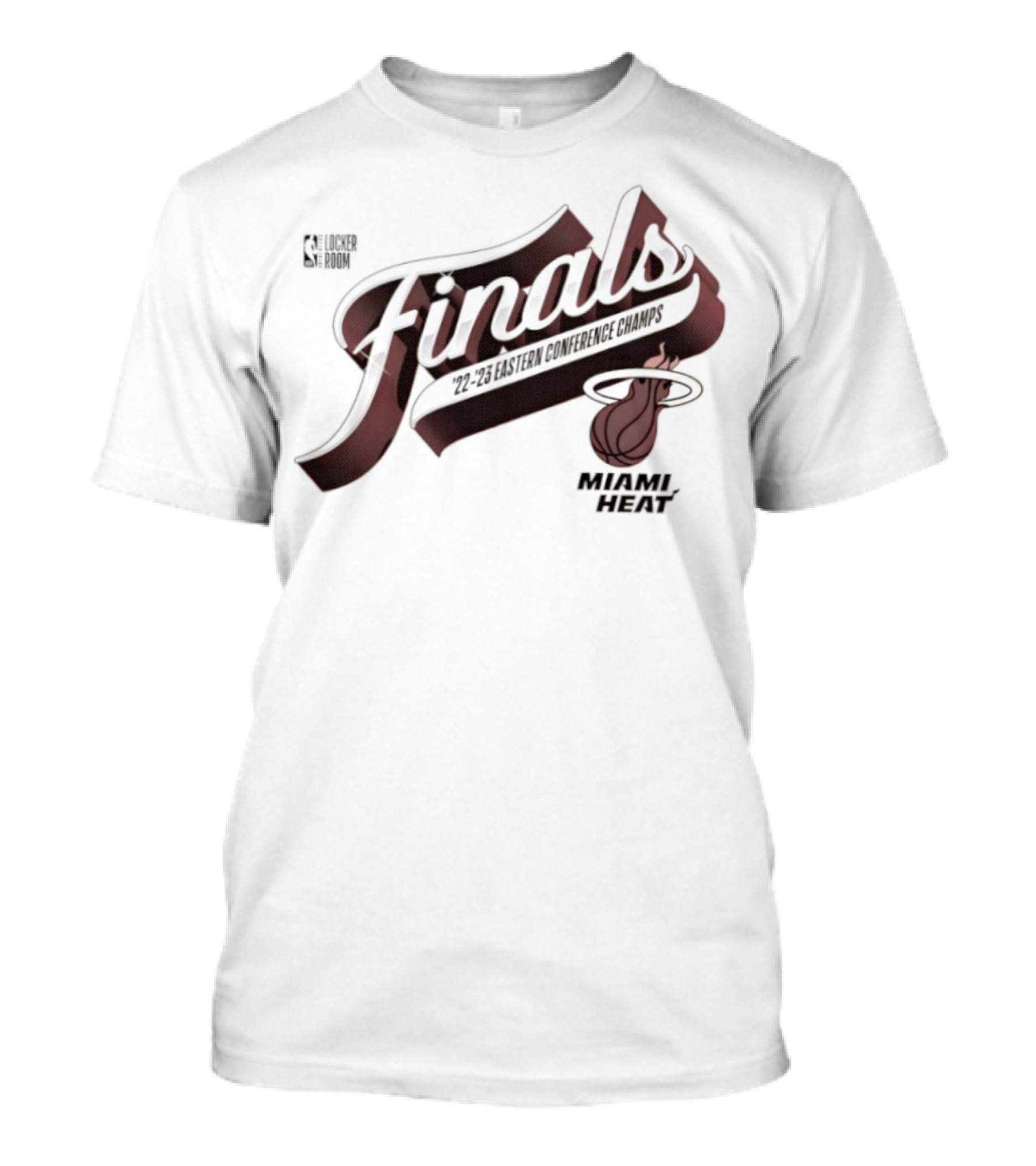 Miami Heat Eastern Conference Finals Champions 2023 Baseline Finals T-Shirt