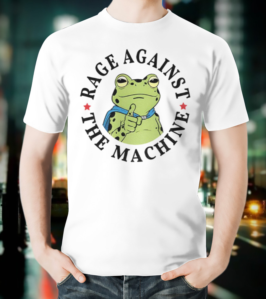 Rage Against The Machine Portland Frog Anti Trump T-Shirt