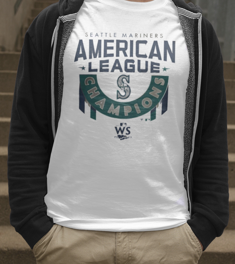 Seattle Mariners American League Champions 2025 Baseball T-Shirt