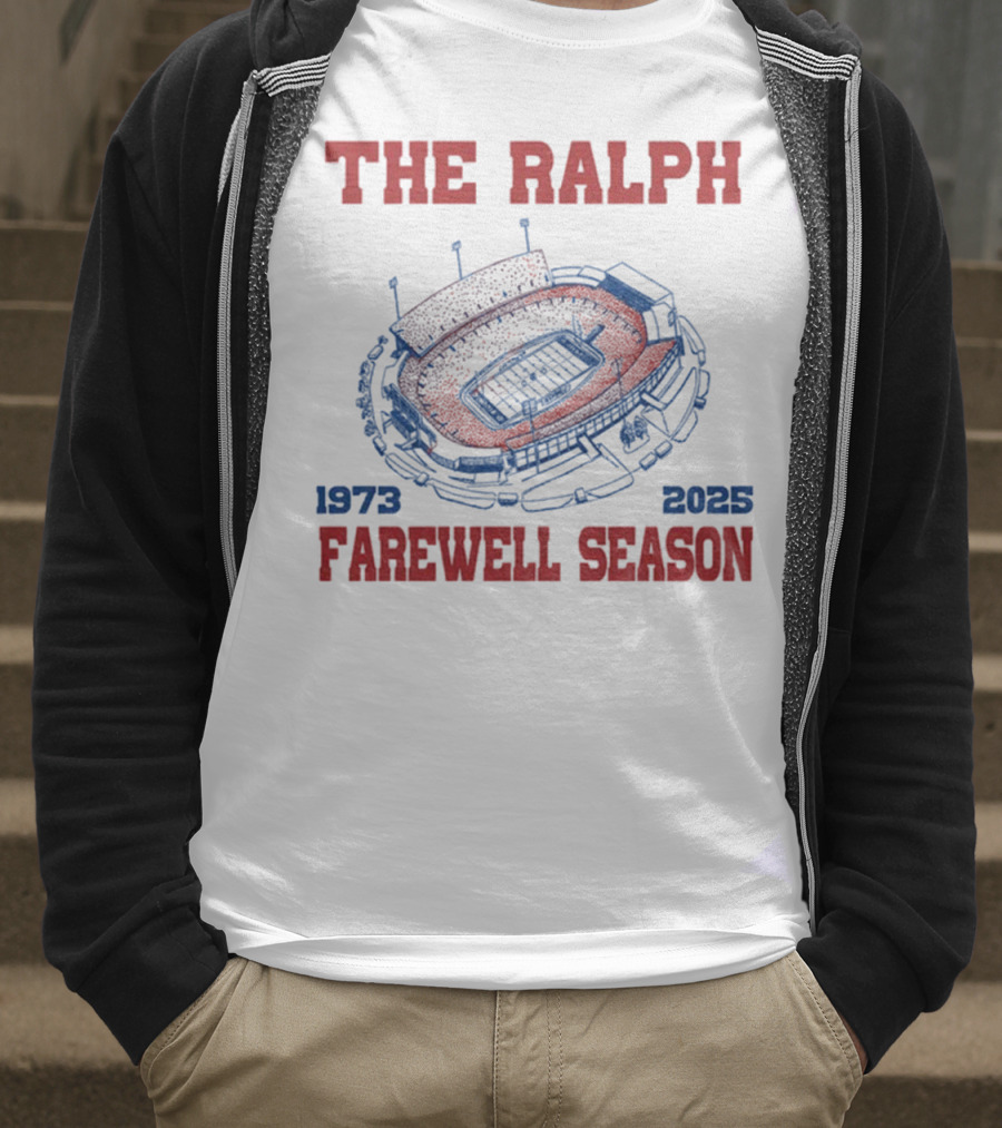 The Ralph Stadium Farewell Season 1973-2025 Buffalo Bills NFL T-Shirt