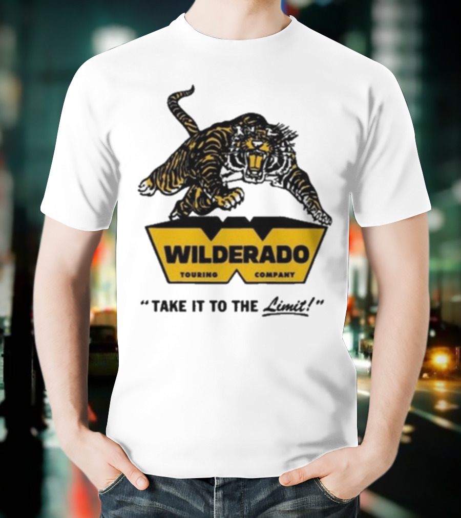 Wilderado Touring Company Take It To The Limit Tiger Logo T-Shirt