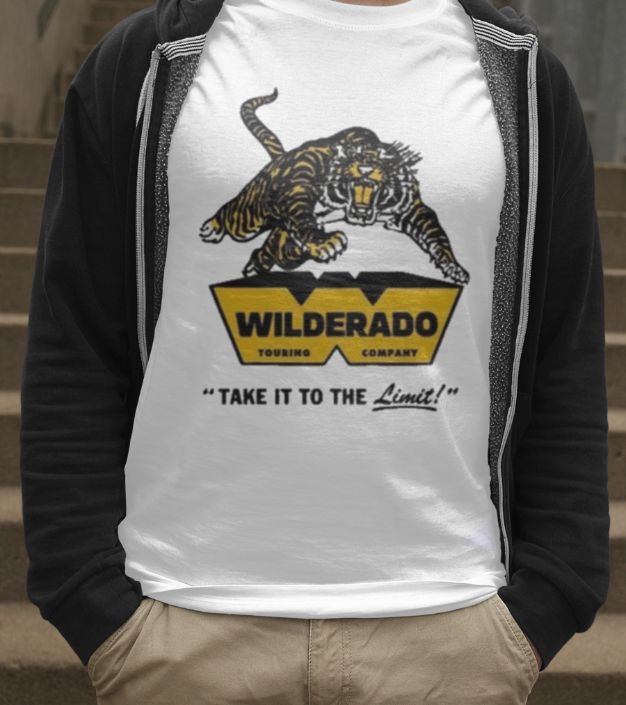 Wilderado Touring Company Take It To The Limit Tiger Logo T-Shirt