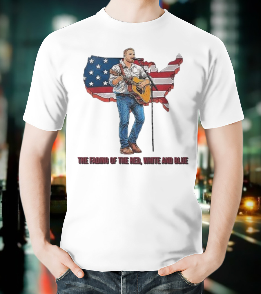 Zach Bryan The Fading Of The Red White And Blue T-Shirt