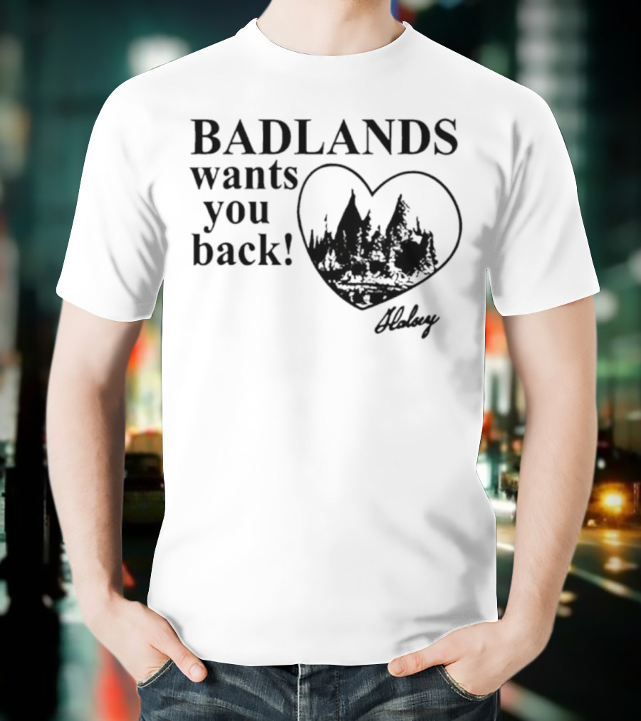 Badlands Wants You Back Halsey Heart Signature T-Shirt
