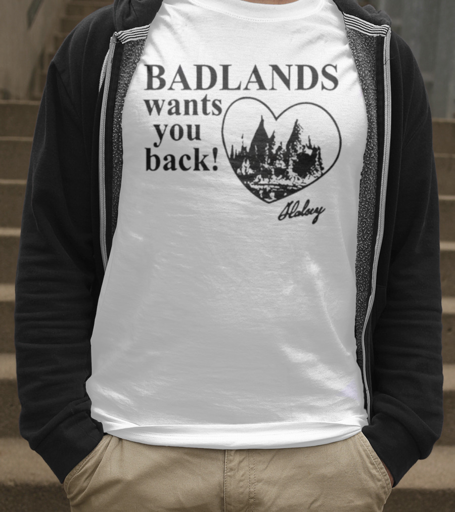 Badlands Wants You Back Halsey Heart Signature T-Shirt