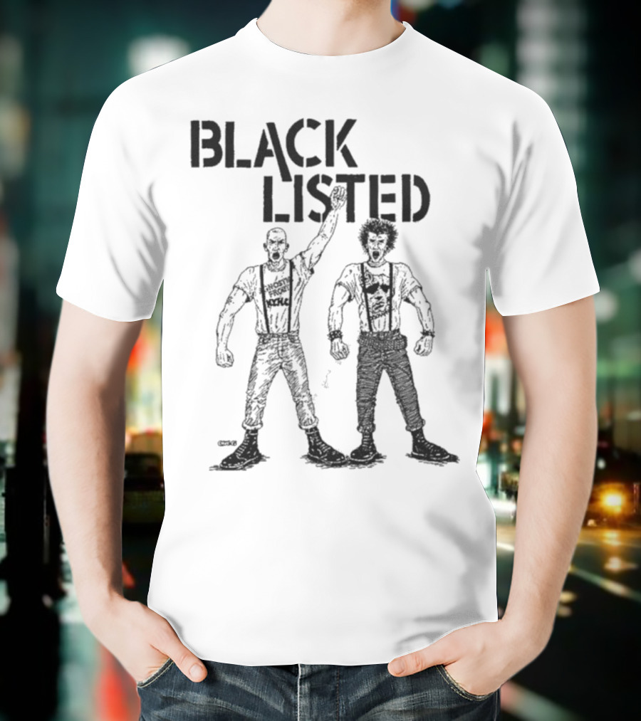 Blacklisted AF Rip Iconic Duo Standing Image T-Shirt