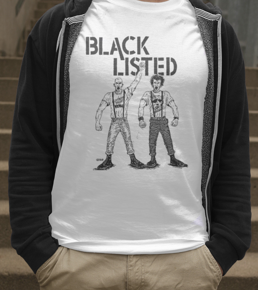 Blacklisted AF Rip Iconic Duo Standing Image T-Shirt
