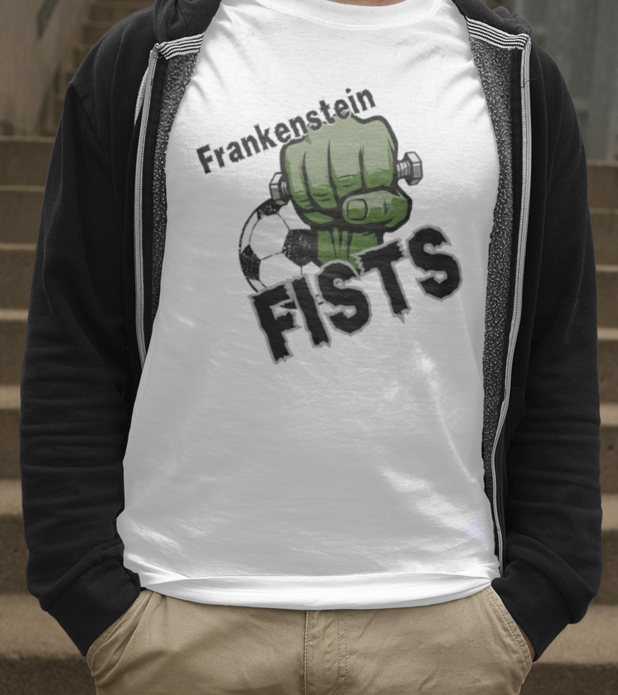 Frankenstein Soccer Fists T-Shirt